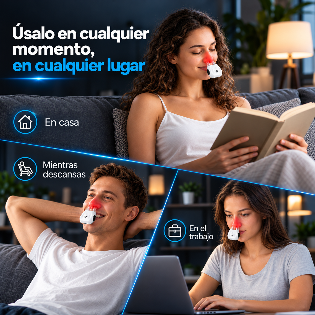Descongestionador Nasal Infrarrojo