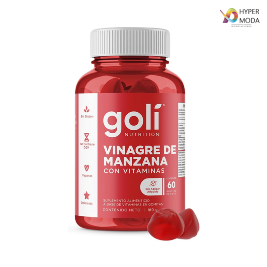 Suplemento Goli Vinagre De Manzana Gomas