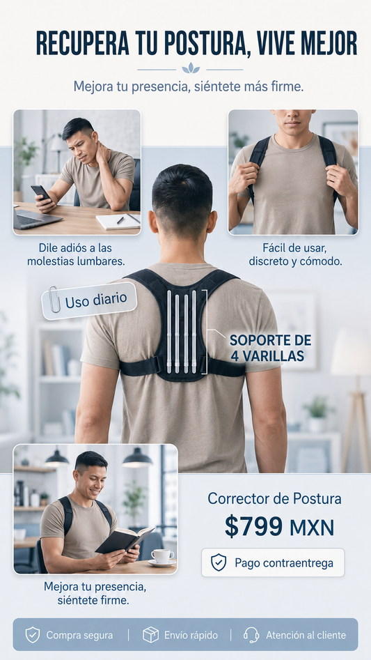 Corrector De Espalda Trenza