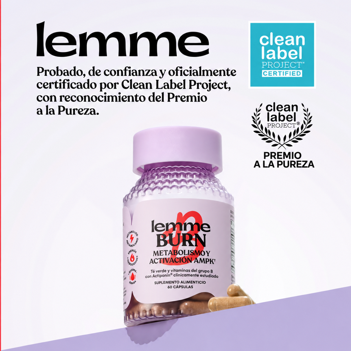 Lemme Burn Quemador de Grasa 60 cp