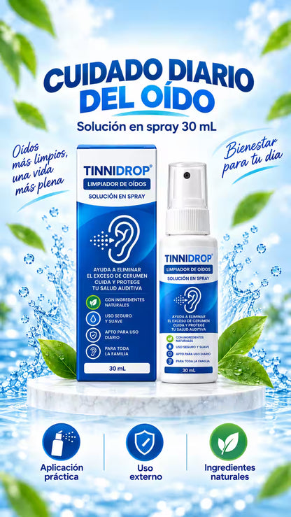 Tinnidrop Limpiador de Oidos