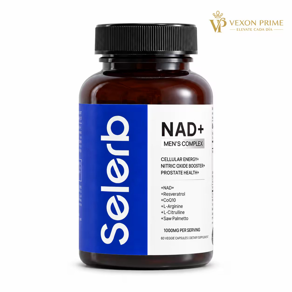 Suplemento Selerb Nad+ MenS Complex 60cp