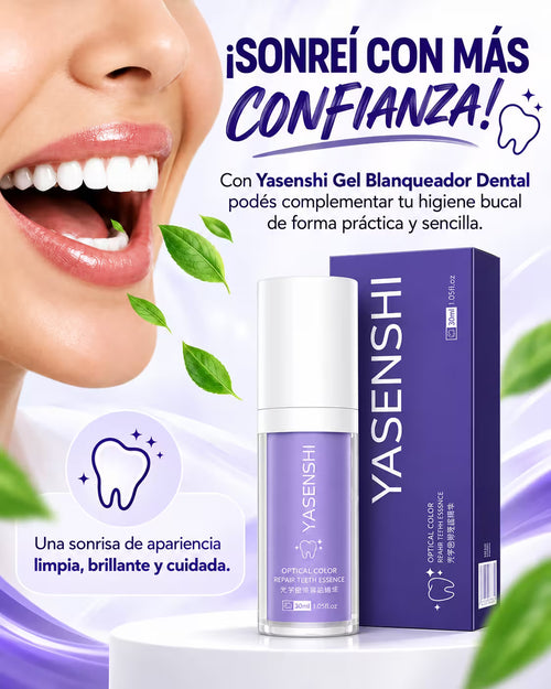 Gel Blanqueador Dental Yasenshi Antimanc