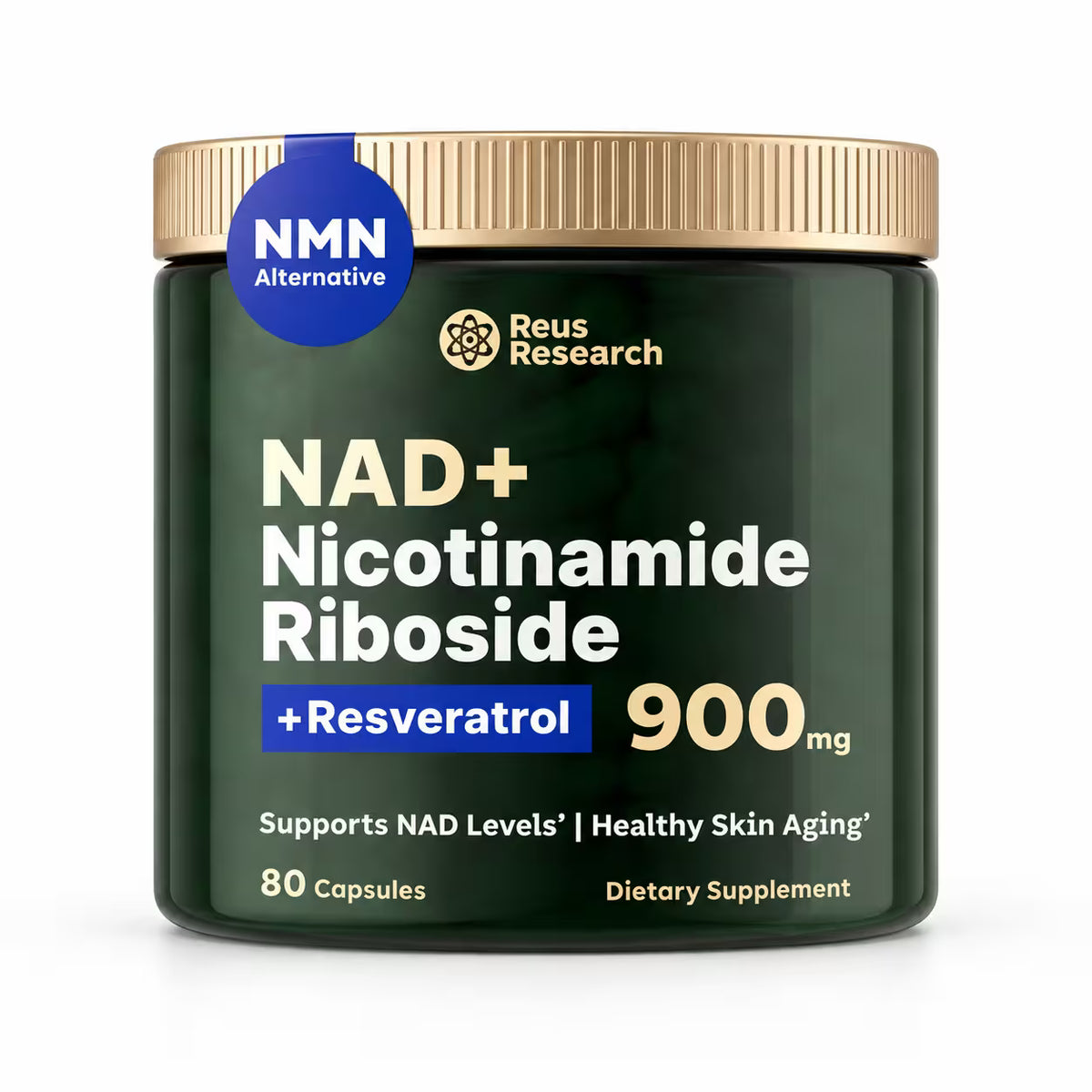 Nicotinamide Nad 80 Capsulas