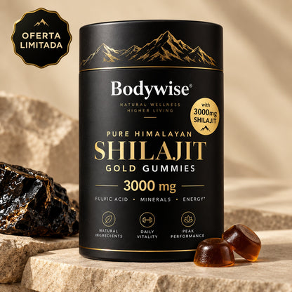 Suplemento Shilajit Gomas 60 Pcs 3000mg