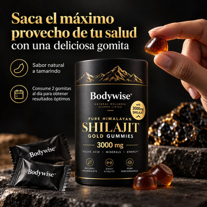 Suplemento Shilajit Gomas 60 Pcs 3000mg