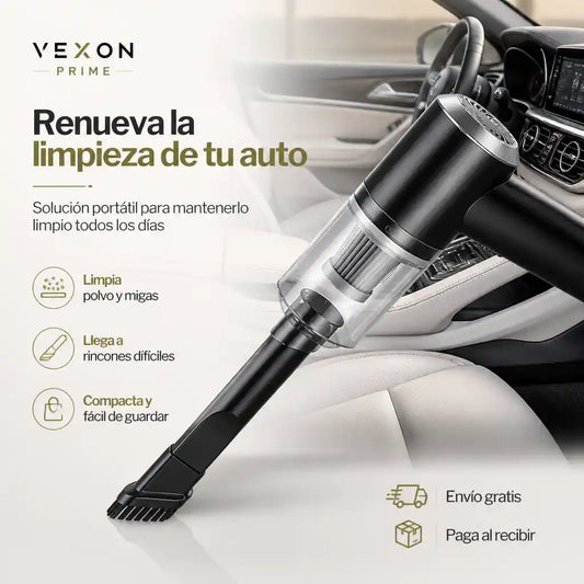 ASPIRADORA PORTATIL CARRO + ENVÍO GRATIS
